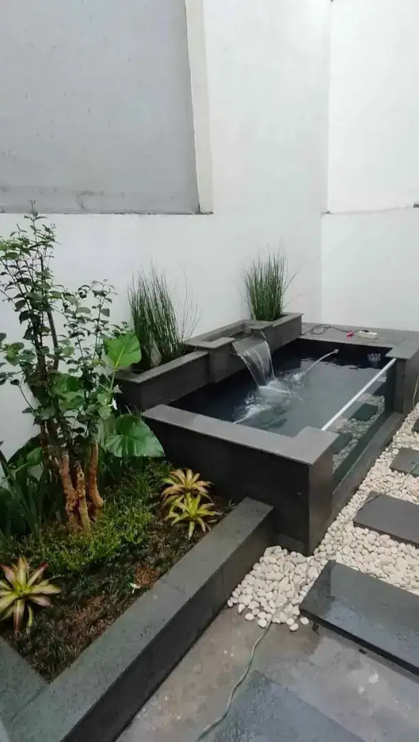 Kolam dan filter koi