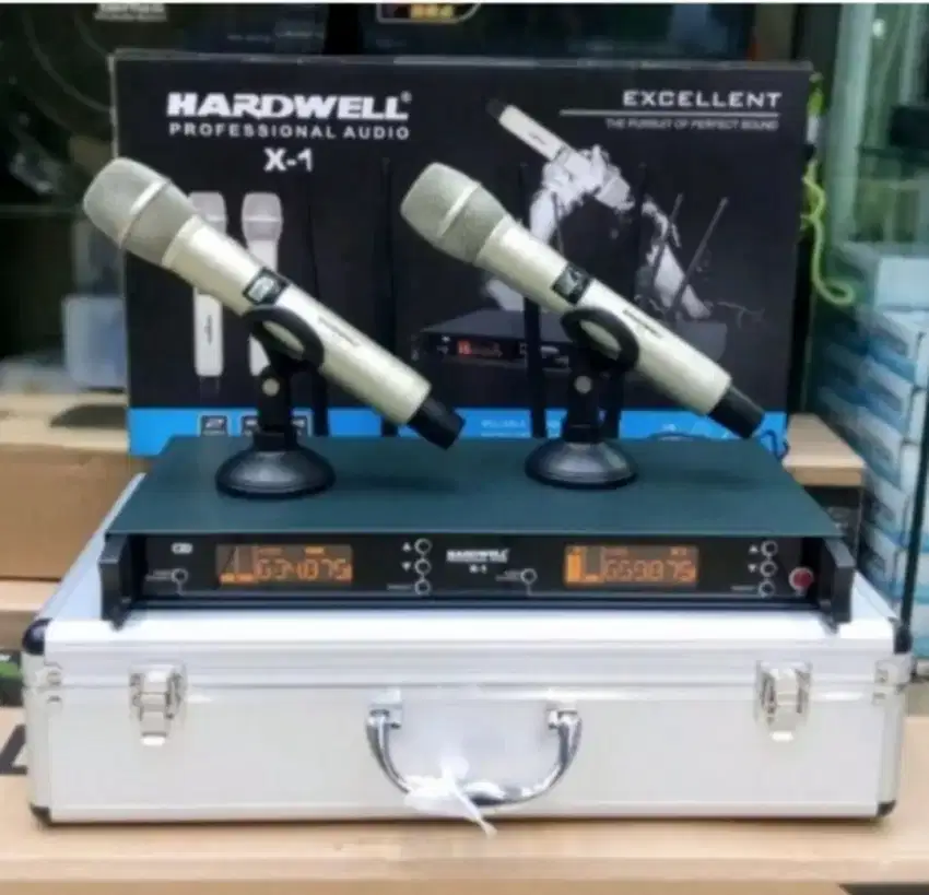 Mic wireless hardwell X1 original garansi resmi