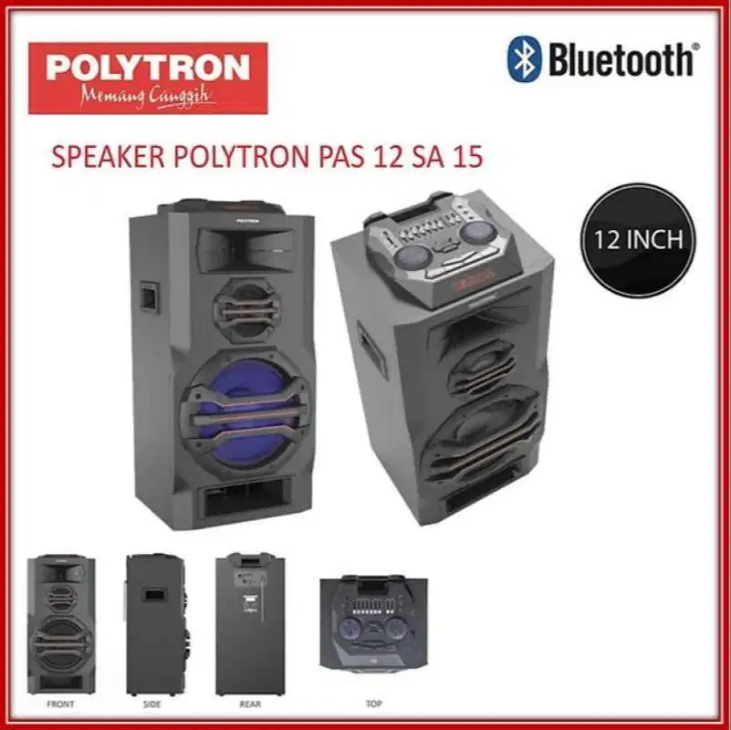 Speaker Aktif Polytron PAS-12SA15 Bluetooth