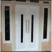 PINTU KUPU-KUPU ALUMINIUM PINTU GENDONG ANTI RAYAP
