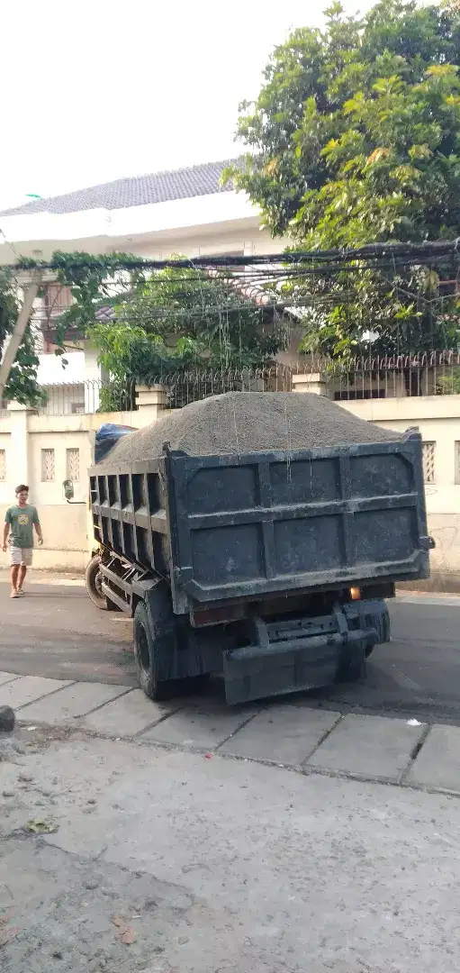 Jual pasir isi muatan 7 kubik. Bukan 5 kubik