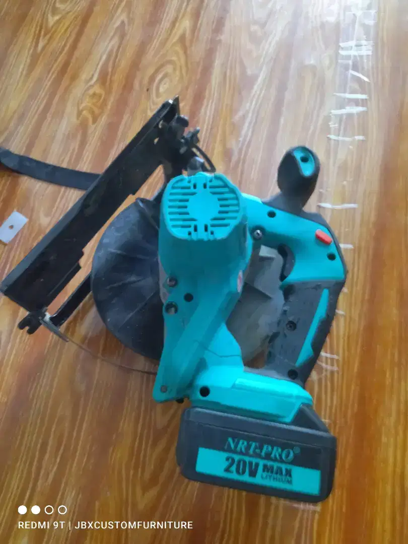 Jual mesin cordless circular saw nrt, sirkel baterai