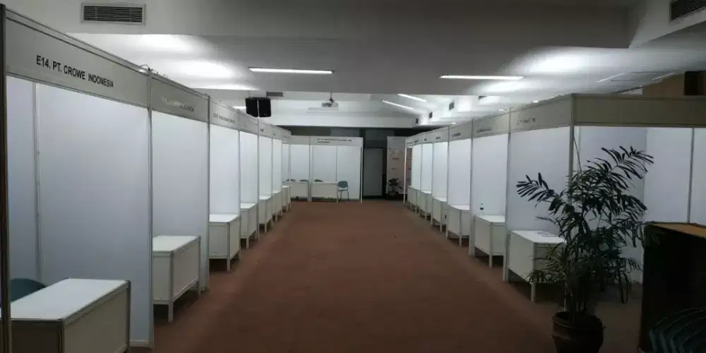 Sewa Partisi Pameran | Sewa Booth Pameran | Partisi Baazar