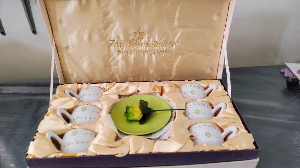 Westminster Fine Porcelain Gelas Cawan Premium Murah