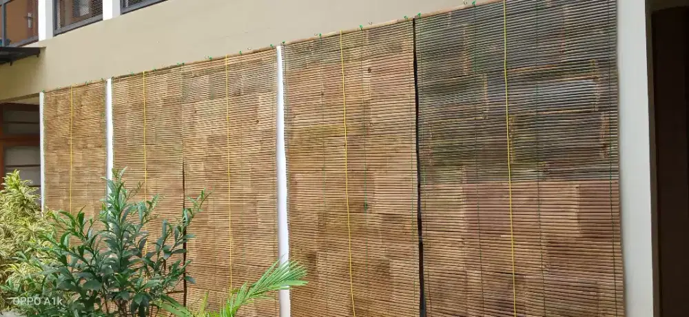 COD Wide tirai krey bambu hinis manis