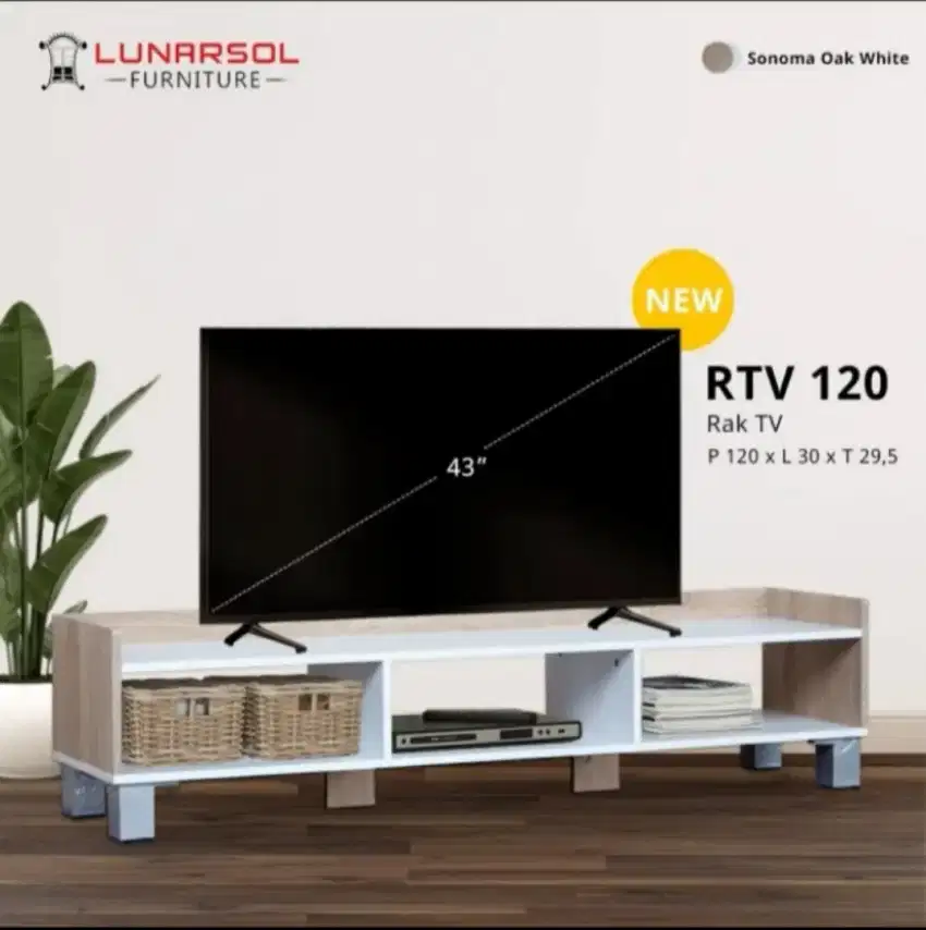 RAK TV - MEJA TV MINIMALIS 50INC