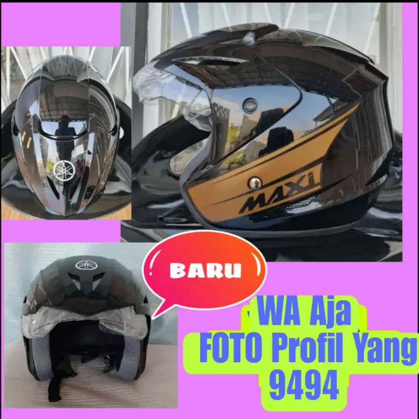 BARU =HELM Yamaha NMAX Maxi Asli ORIGINAL~Kualitas Terjamin Mantap Jos