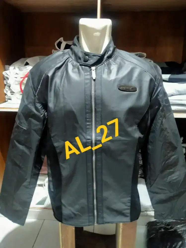 Jaket PCX hitam, XL, L. BARU
