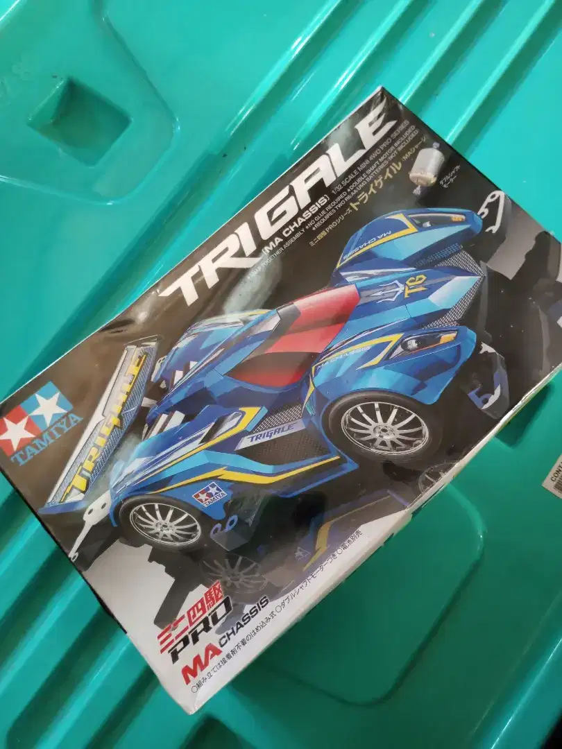 Tamiya Mini 4WD-Trigale Pro Series.(2014 Made In Japan).Scale 1/32.