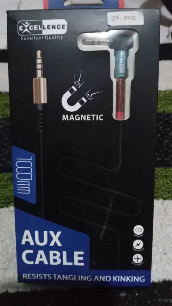 Cabel AUX sisa stok jualan di obral