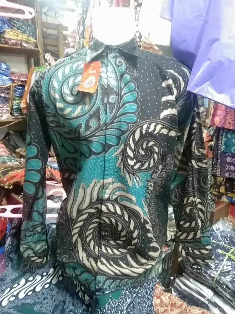 batik pria dewasa lengan panjang