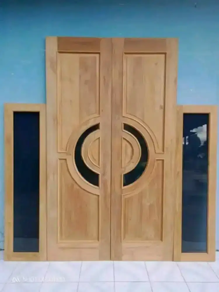 PINTU UTAMA KUPU TARUNG JATI