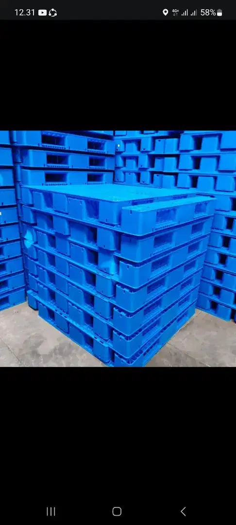 Jual beli pallet plastik bekas berkualitas