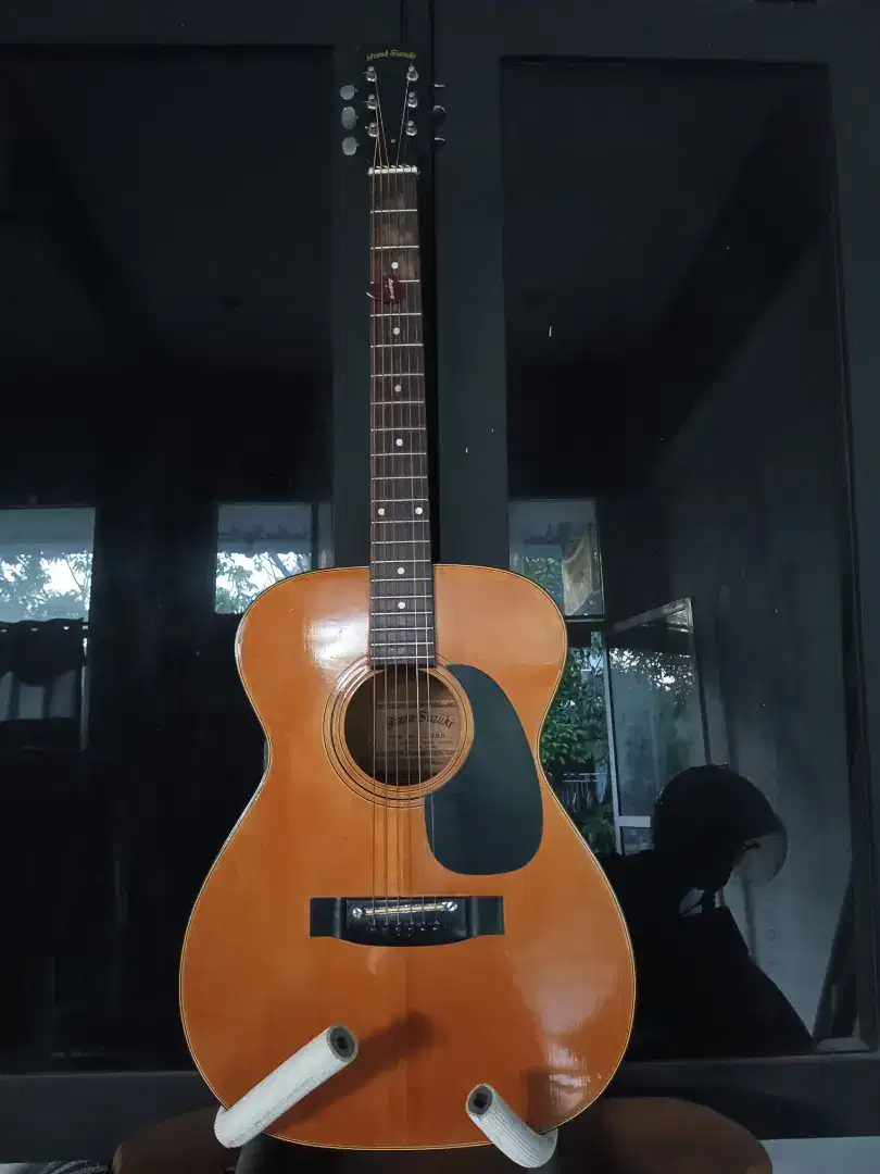 Gitar akustik antik kuno Grand Suzuki F 100 Made in japan