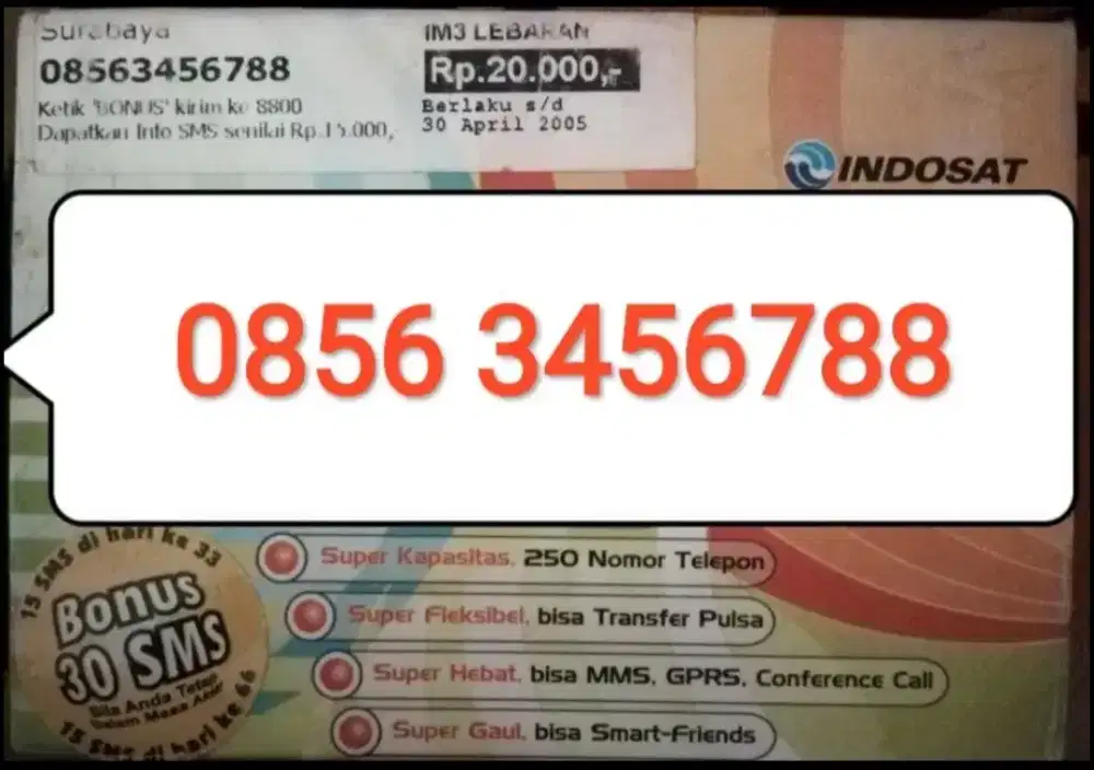 Nomor CANTIK NAIK SEMPURNA