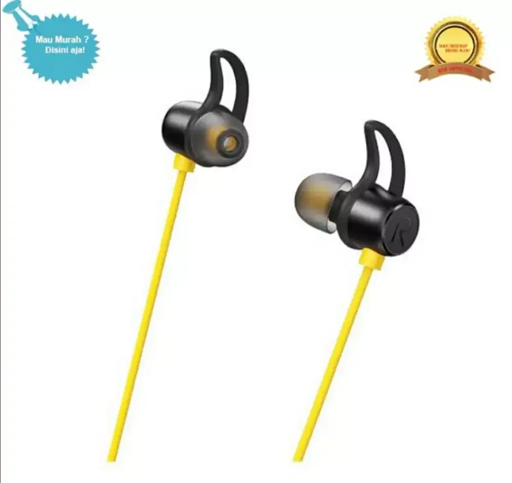 Headset realme original bisa untuk semua hp