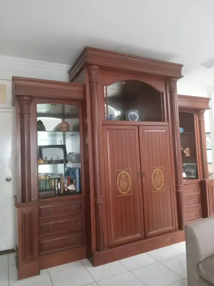 Lemari Pajangan Buffet Davinci Vintage