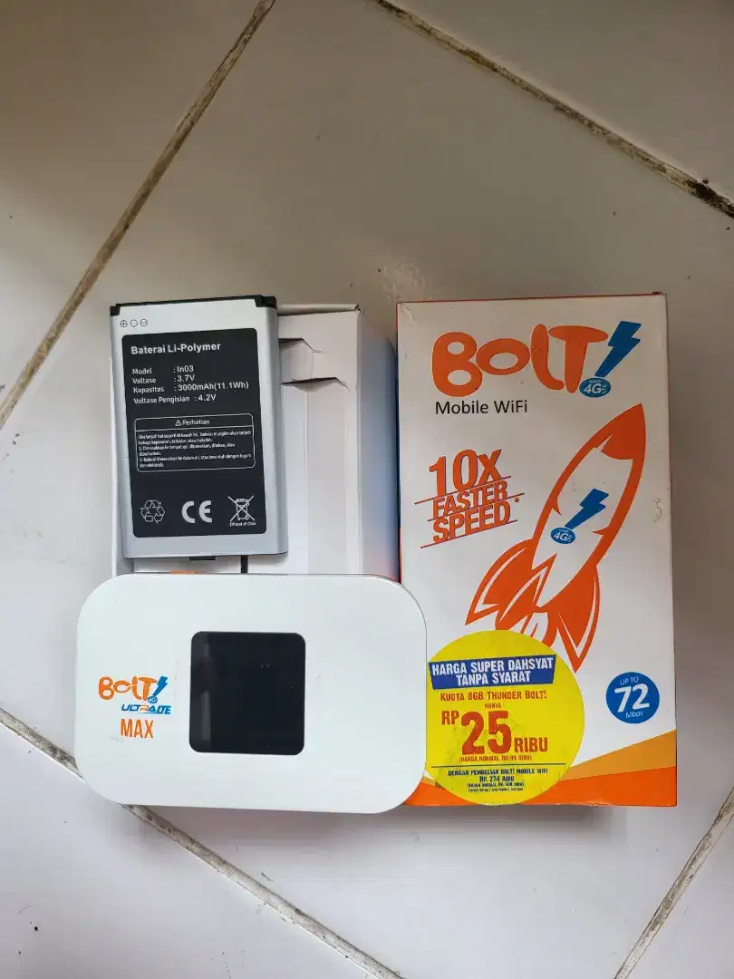 Modem WiFi Bolt Max 4G