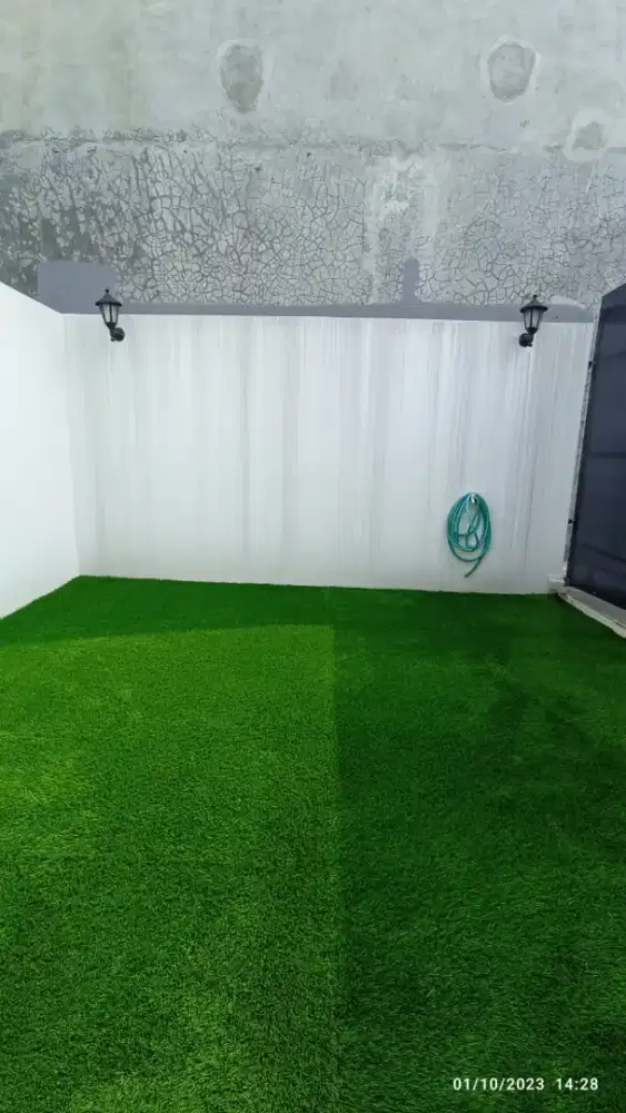 Rumput sintetis dekorasi murah terima Jasa pasang