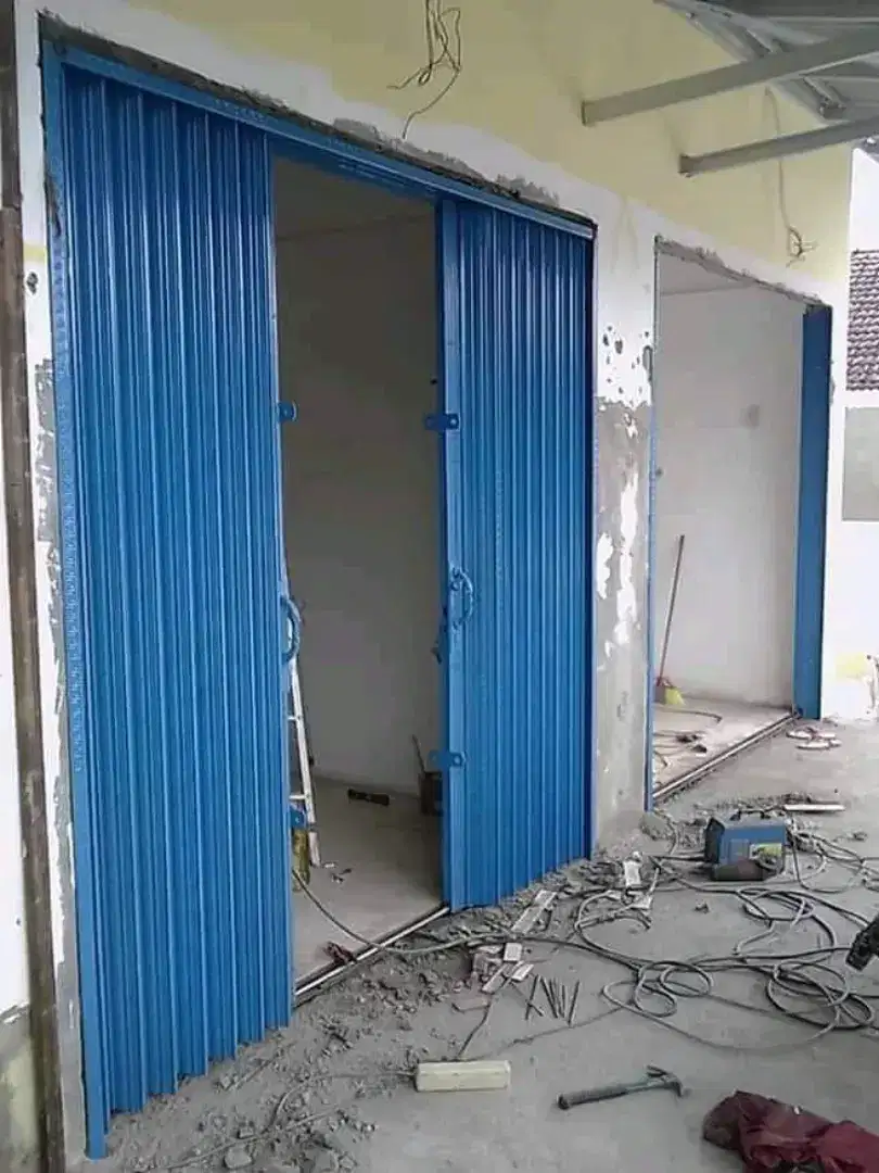 rolling door folding gate