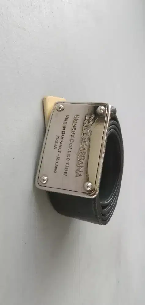 Dolce & Gabbana belt leather/kulit sabuk