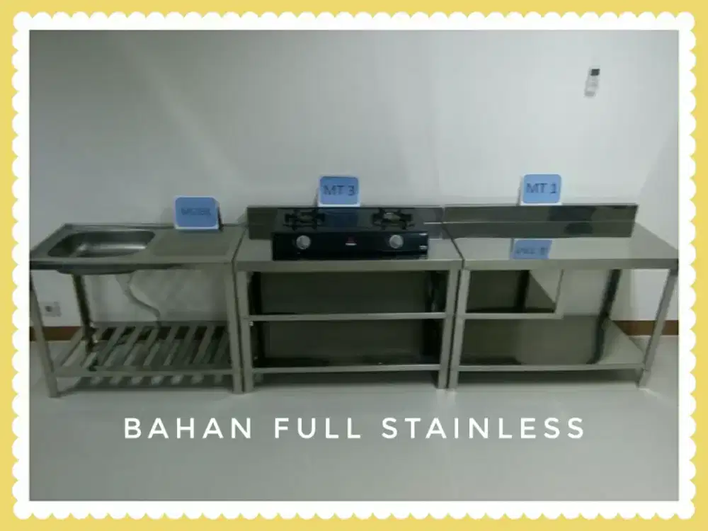 MEJA DAPUR STAINLESS