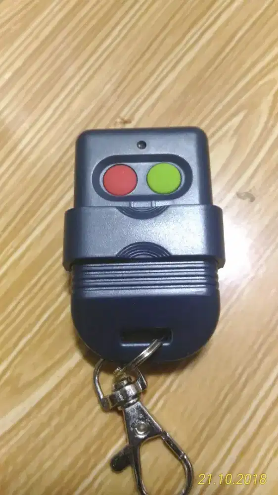 remot 2chanel mesin pagar/garasi otomatis