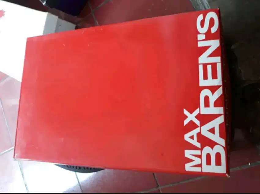 Sepatu Kantor Hitam Max Barens Original Size 43 (Mulus)
