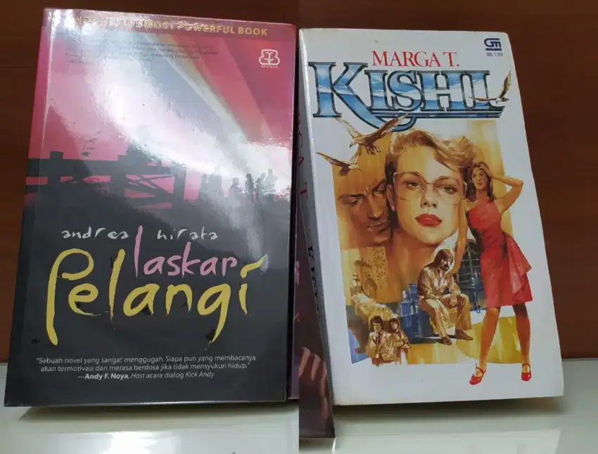 Paket 5 buku Novel Populer Indonesia