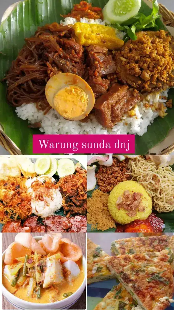 Nasi uduk komplit