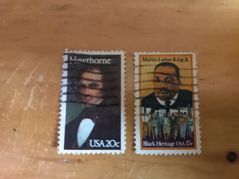 Perangko Hewthorne dan Martin Luther King Jr