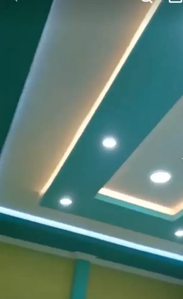 Plafon gypsum dan PVC