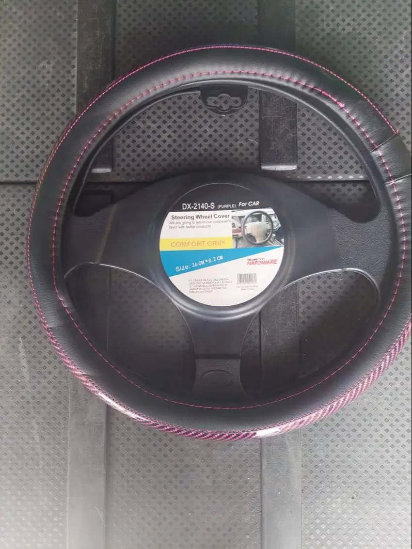 Steering Wheel Cover Sarung Setir MobilTDX-2140-S (Purple)