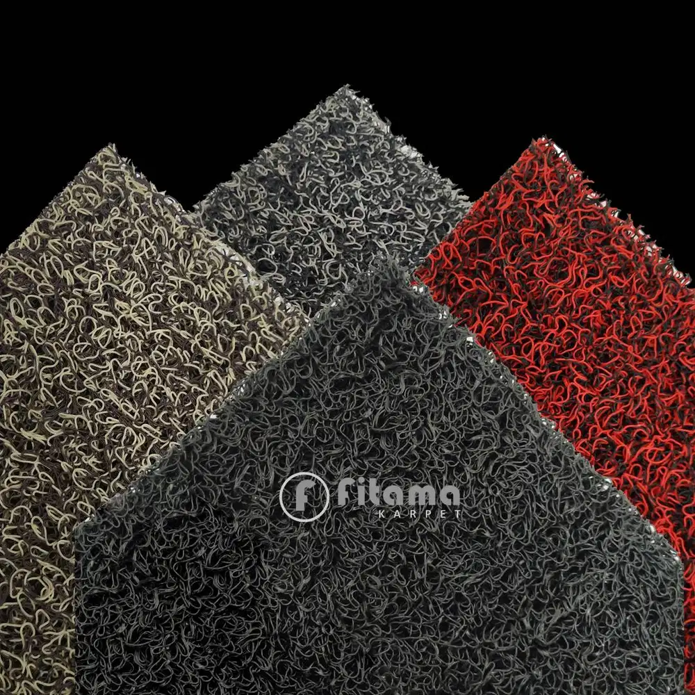 Karpet Mie 2 Warna 100cm x 120cm / Karpet Mie Mobil / CARMAT