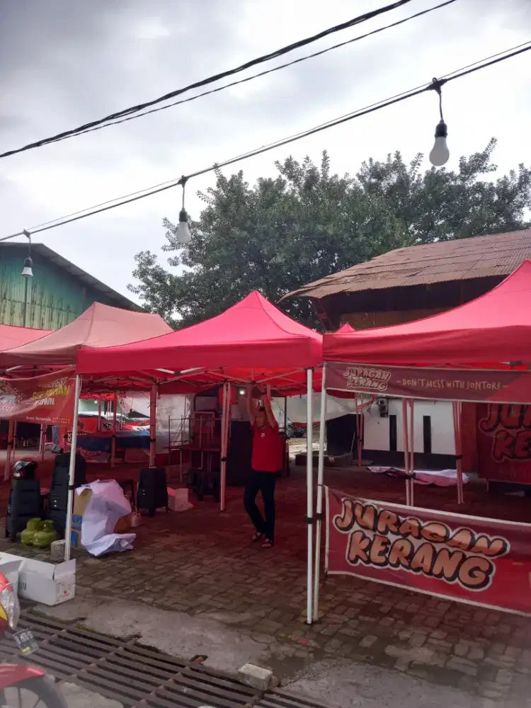 Tenda sewa, jual dagang lipat