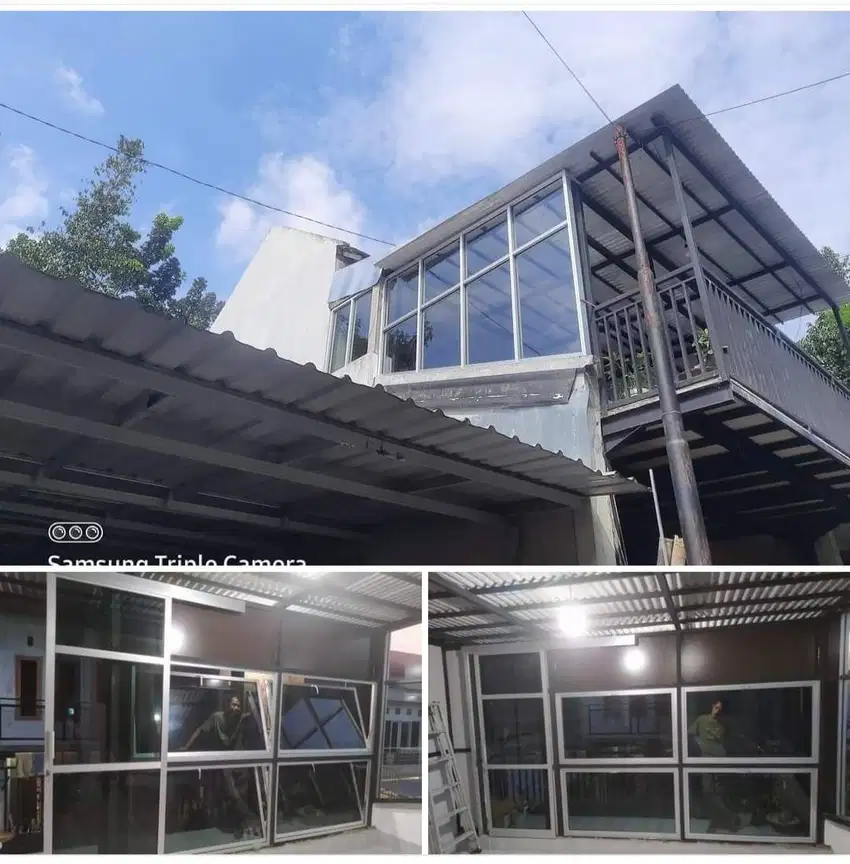 Kaca dan Alumunium untuk rumah
