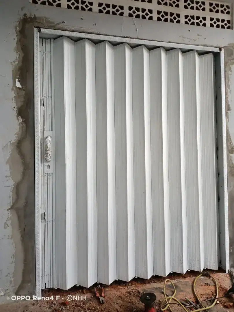 Folding get dan rolling door