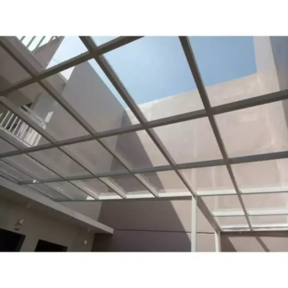 Kanopi masa depan Solar Flat...trend baru hadir di bali..mirip.kaca..