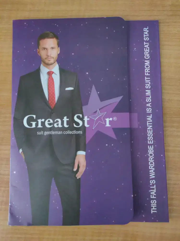 Bahan kain semi wool GREAT STAR