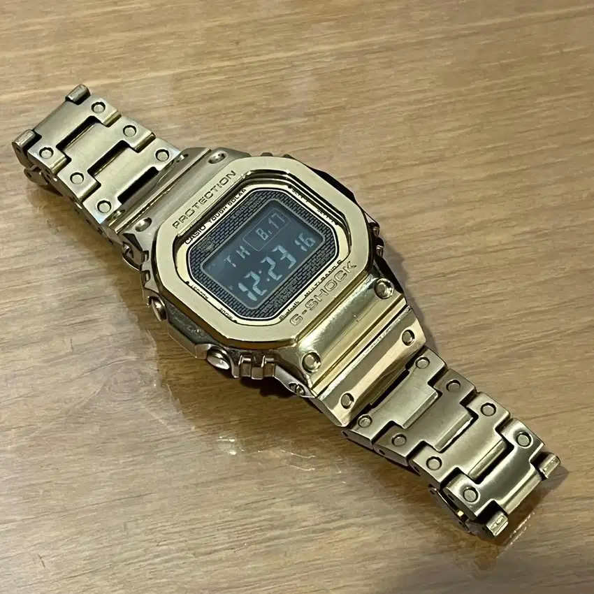 GMW-B5000 G SHOCK GOLD METALLIC WATCH