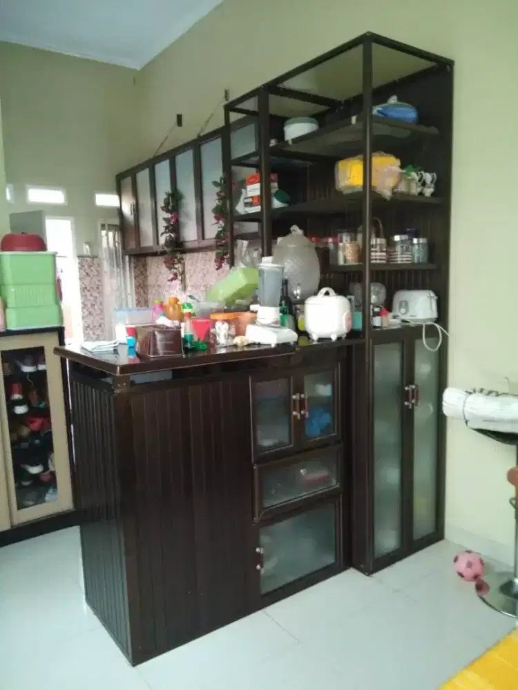 Tempahan kitchen set aluminium