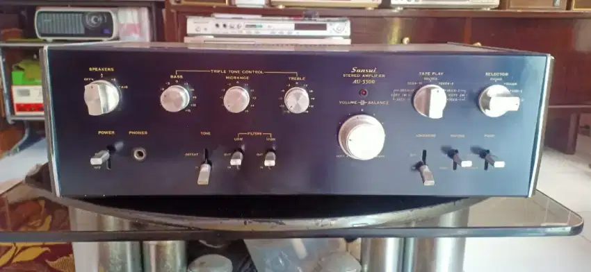 Ampli sansui au-5500 kondisi istimewa