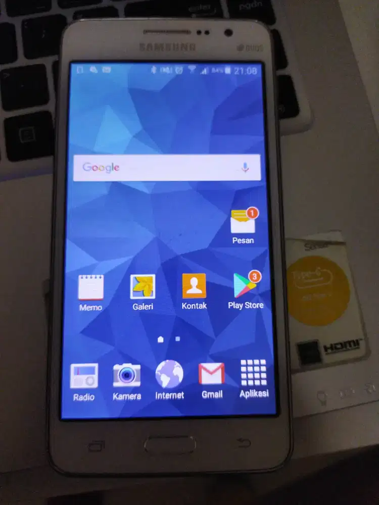 Samsung Grand Prime - RAM 1/8GB SECOND