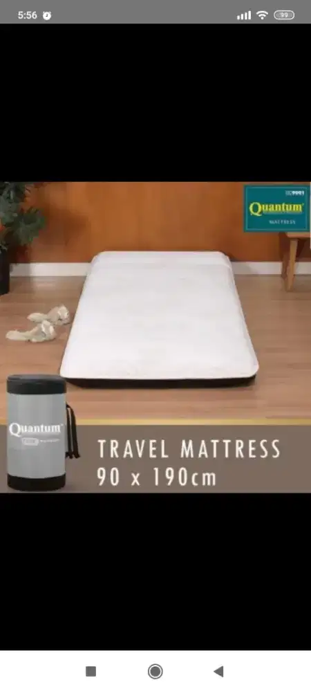 Kasur Gulung Quantum Rebounded -Anti Kempes 90*190*8cm