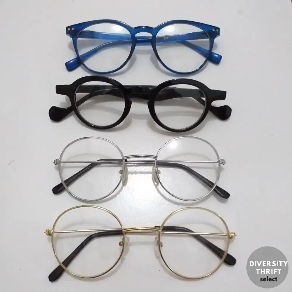 Frame Kacamata Smart Casual Eyewear + Lensa Normal