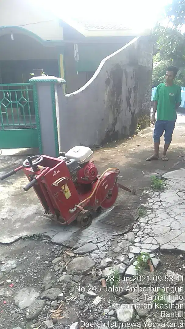 Sewa Beton Cutter Coring Kompresor Potong Rumput Granit Keramik Besi