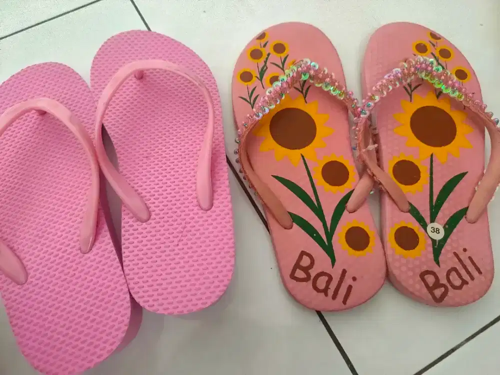 Sendal japit cantik pinky