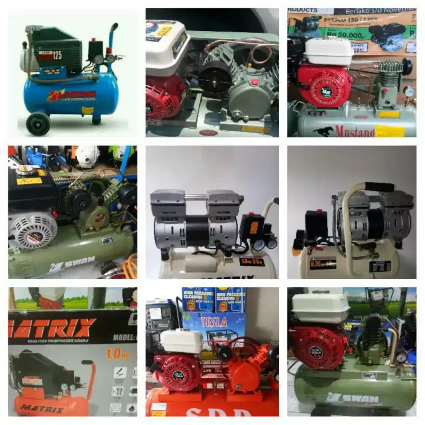 Aneka kompresor listrik dijual disini