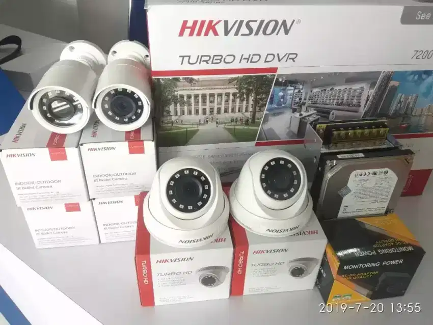 Paket camera CCTV murah online via HP ~gratis pasang instalasi