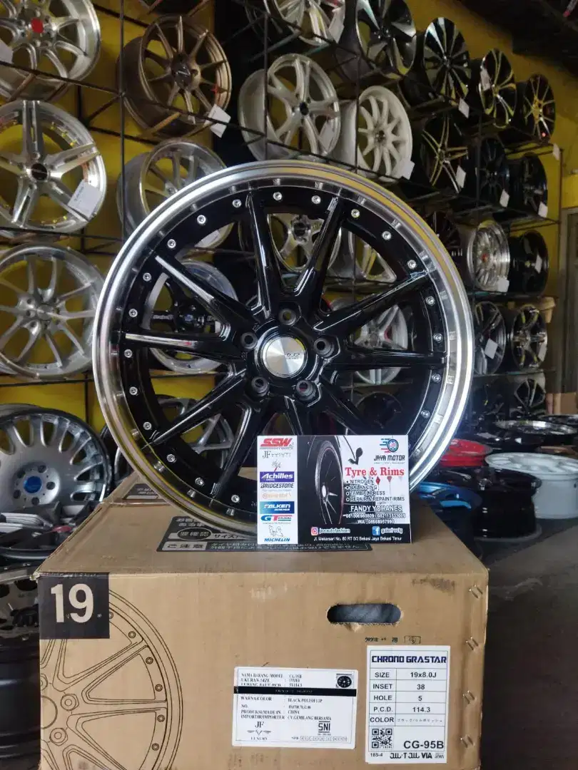 Velg JF CG R19 5x114 lbr8,5 et38